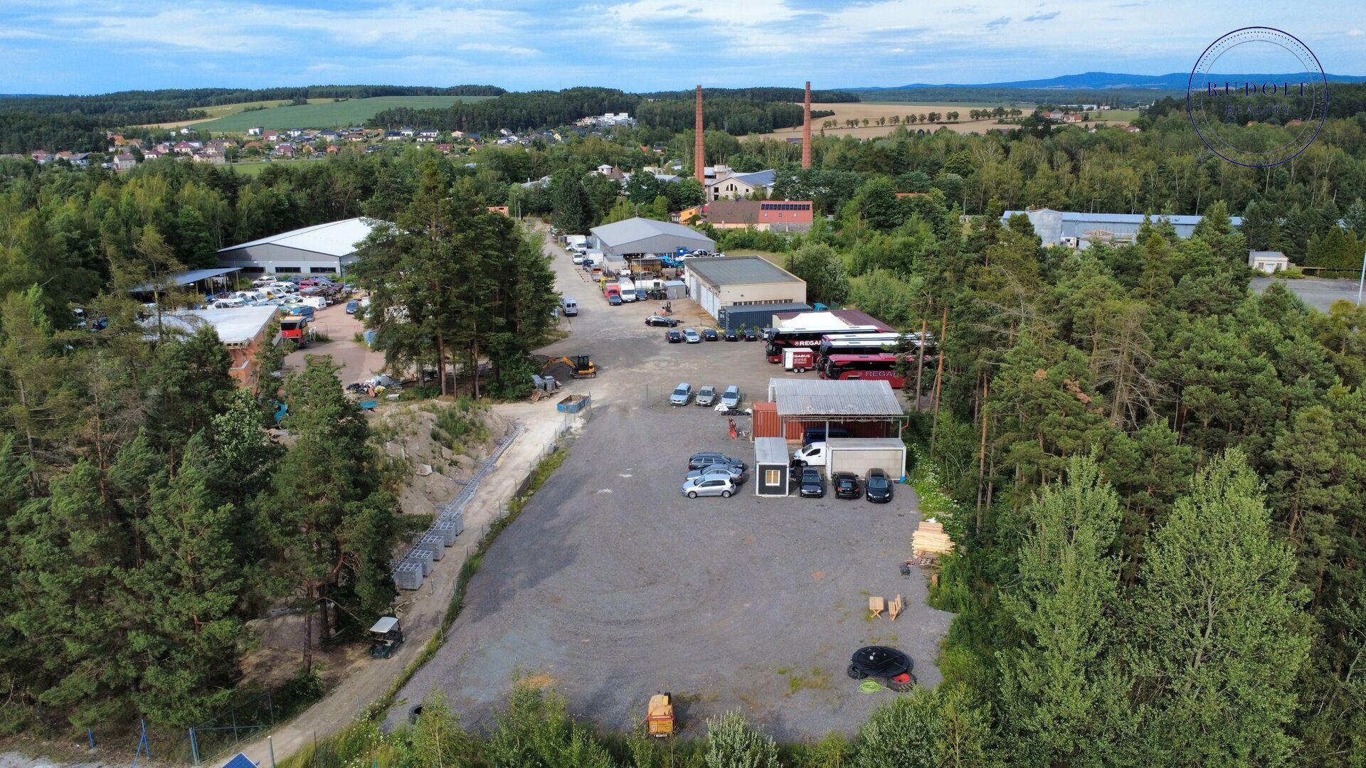 Pronájem komerčního pozemku, 1800 m2, Třemošná