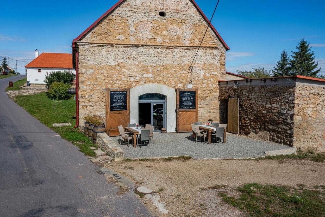 Prodej pozemků a komerčního objektu – Chrám vína 1667, Popice u Znojma