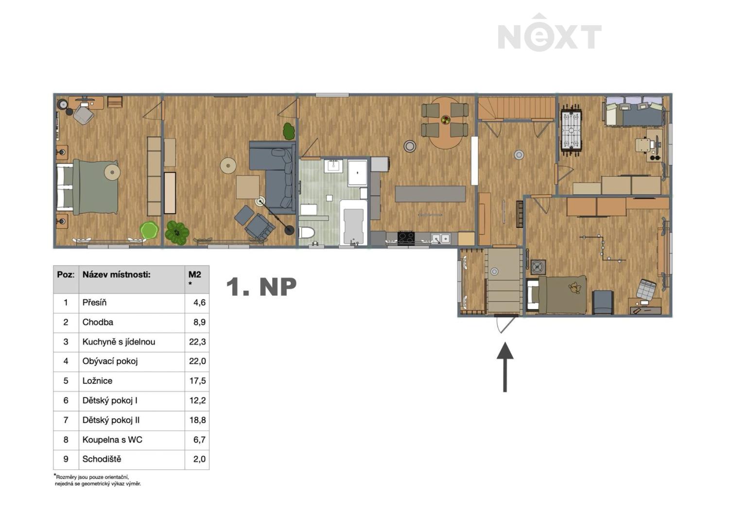 Prodej Rodinný dům, 155㎡