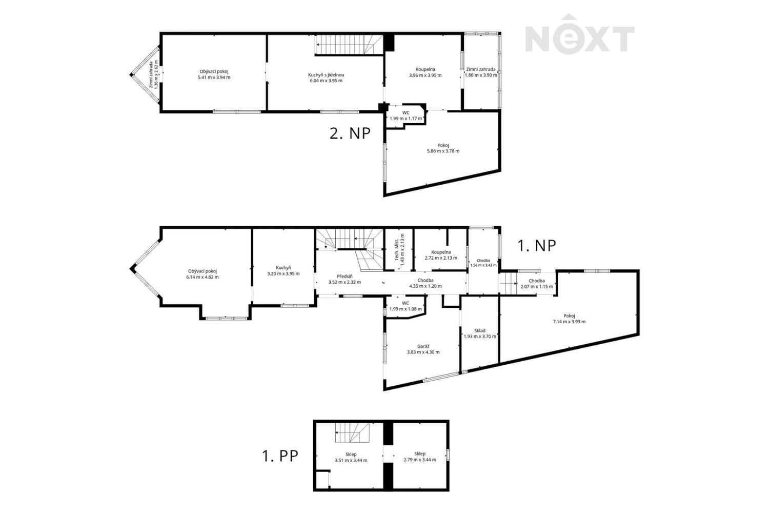 Prodej Rodinný dům, 125㎡