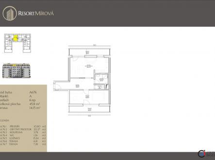 Prodej bytu, 2+kk, 60 m²