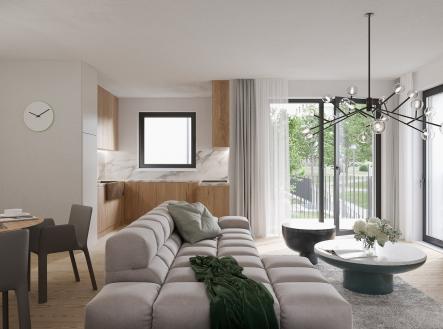 Prodej bytu, 2+kk, 44 m²