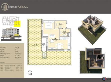 Prodej bytu, 1+kk, 112 m²