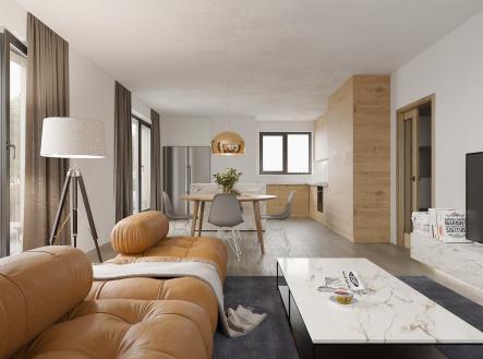 Prodej bytu, 1+kk, 112 m²