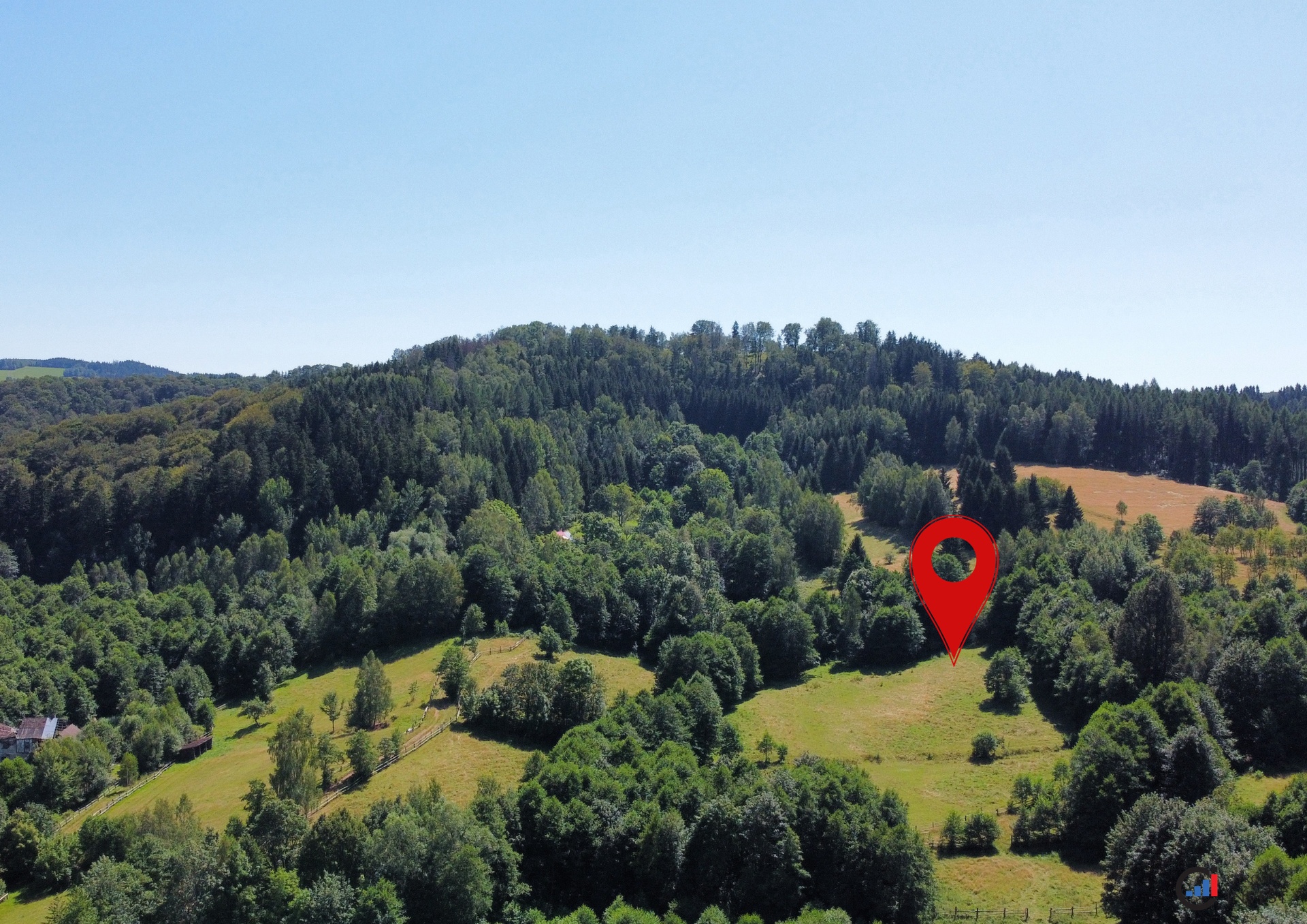 Prodej pozemku 3 446 m² - Olešnice v Orlických horách