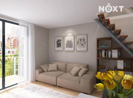 Prodej bytu, 2+kk, 74 m²