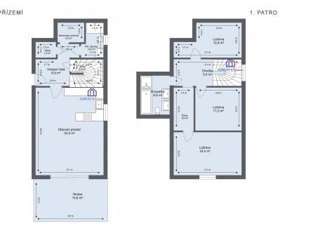 Prodej bytu, 4+kk, 114 m²