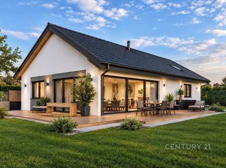 Exkluzivní prodej stavebního pozemku 950m² v Čestlicích s připraveným projektem - Praha Východ 