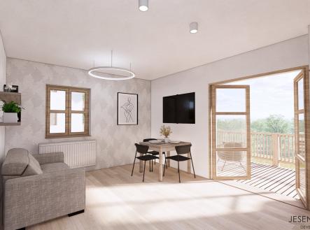 Prodej bytu, 2+kk, 64 m²