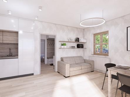 Prodej bytu, 2+kk, 64 m²