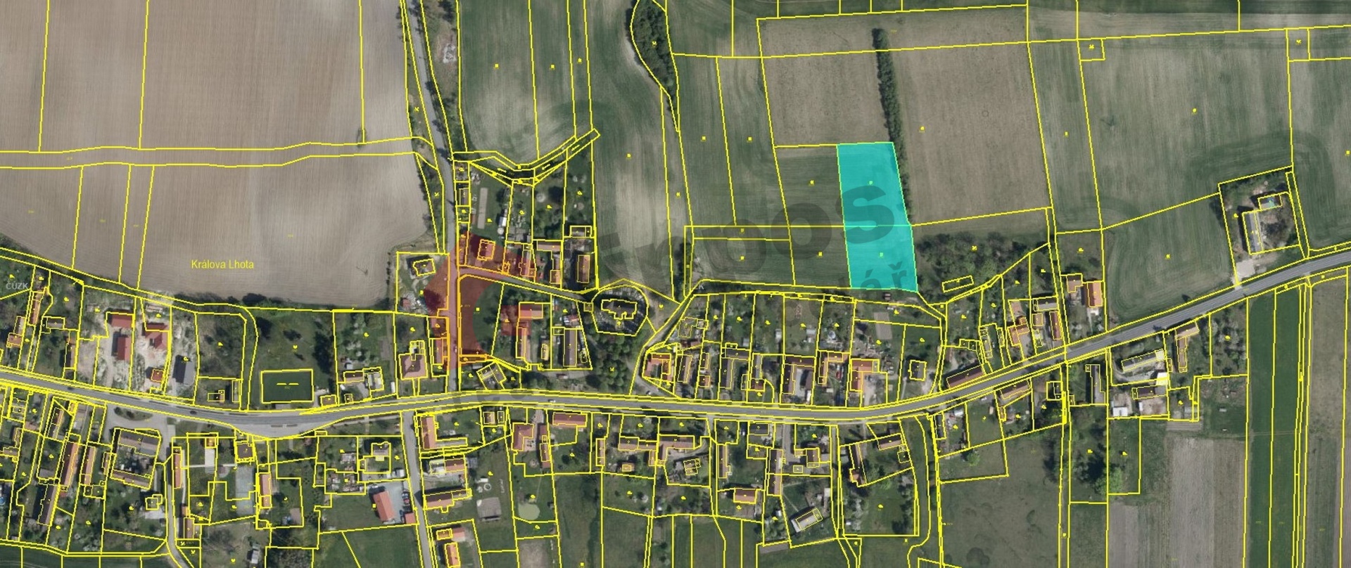 Prodej stavebního pozemku o celkové výměře 5.024 m2, Králova Lhota