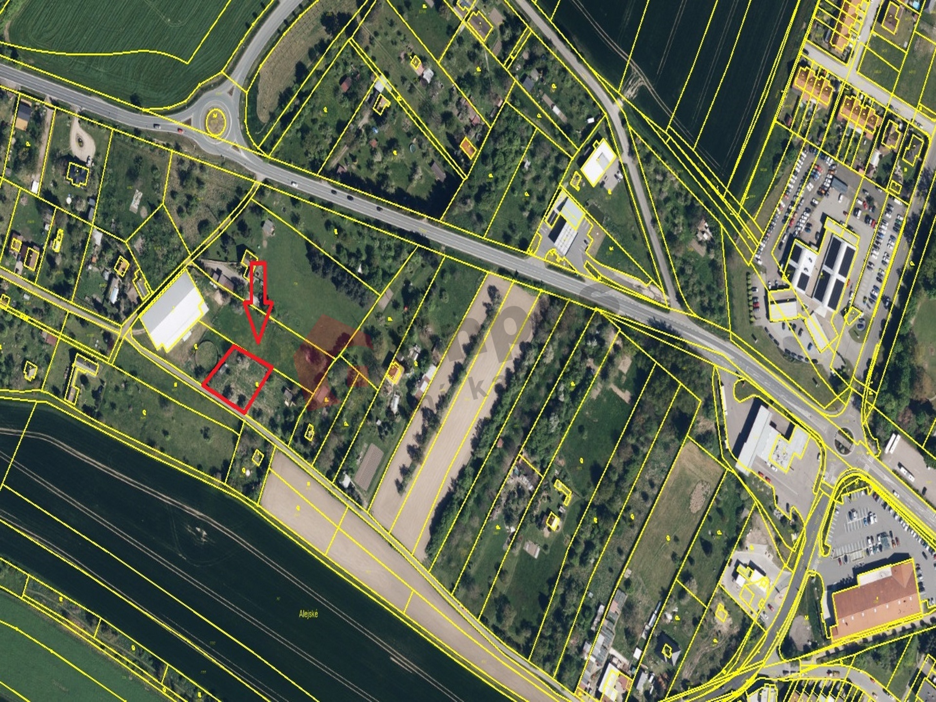 Pozemek 1150 m² s potenciálem v Chlumci nad Cidlinou