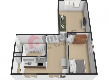 Prodej bytu, 3+kk, 65 m²