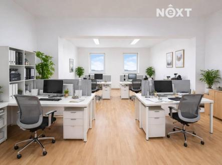 Pronájem kanceláře, 158 m²