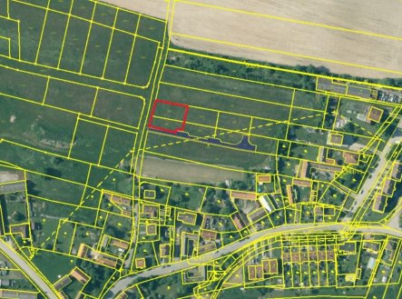 Prodej stavebního pozemku v Břilicích u Třeboně