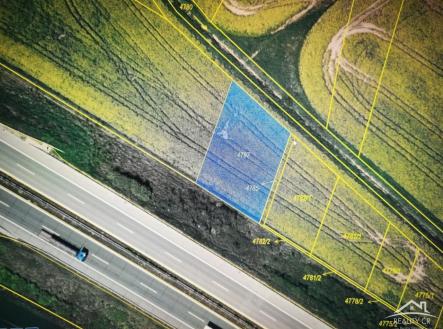 Prodej pozemku, zemědělská půda, 787 m²