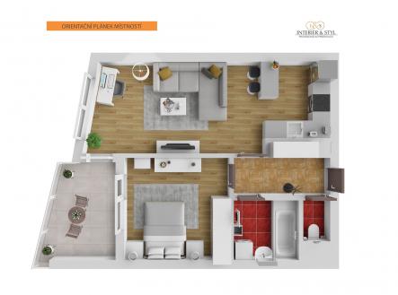 Prodej bytu, 2+kk, 57 m²