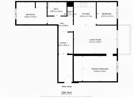 Prodej bytu, 4+kk, 95 m²