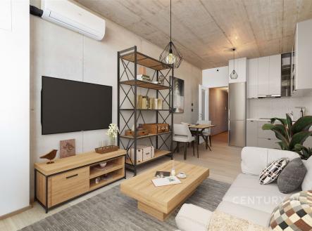 Prodej bytu, 1+kk, 40 m²