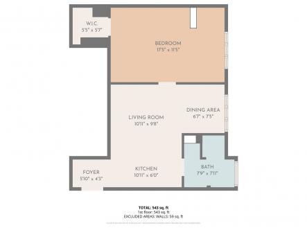 Pronájem bytu, 2+kk, 50 m²