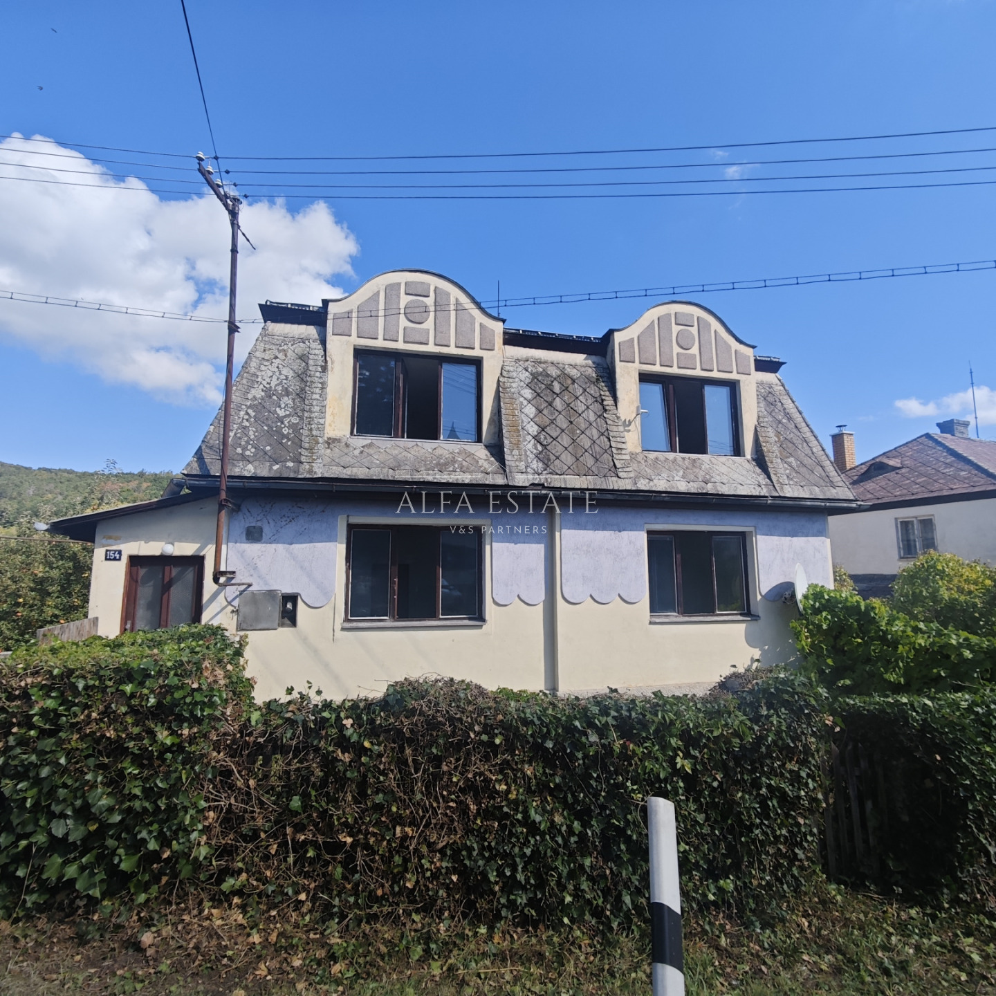 Rodinný dům v obci Valeč