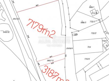 Prodej pozemku pro komerční výstavbu, 7 451 m²
