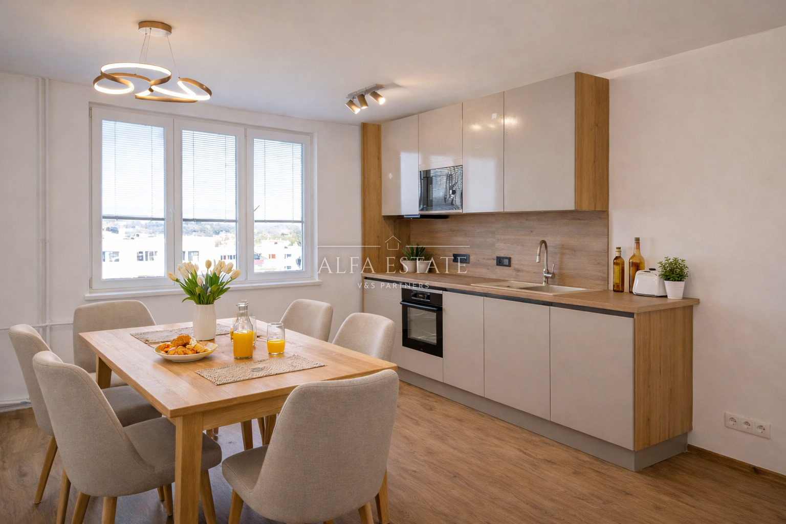 Rekonstruovaný byt 3kk, ul.Východní, Drahovice