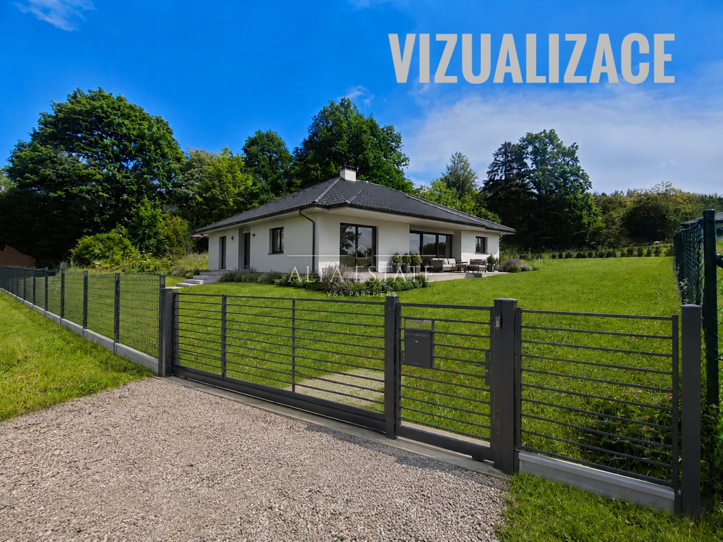 Pozemek 931m2, obec Kyselka- Radošov
