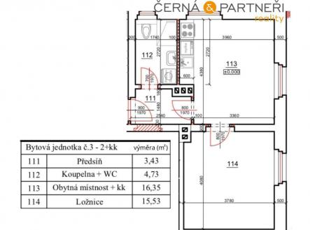 Pronájem bytu, 1+1, 40 m²