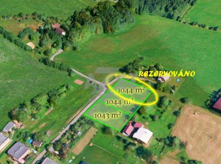 Prodej - pozemek pro bydlení, 1 044 m²