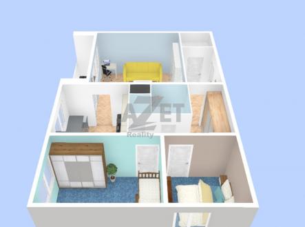 Prodej bytu, 3+1, 66 m²
