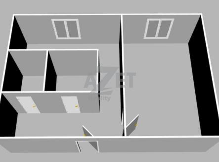 Prodej bytu, 1+1, 40 m²