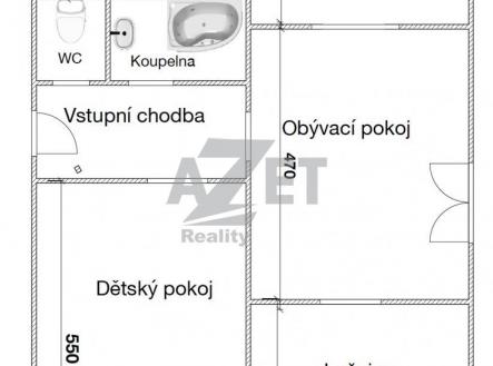 Prodej bytu, 4+1, 73 m²