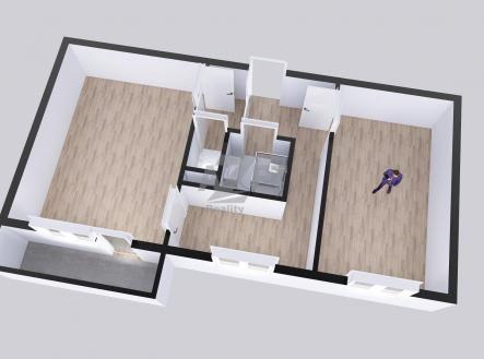 Prodej bytu, 2+1, 61 m²