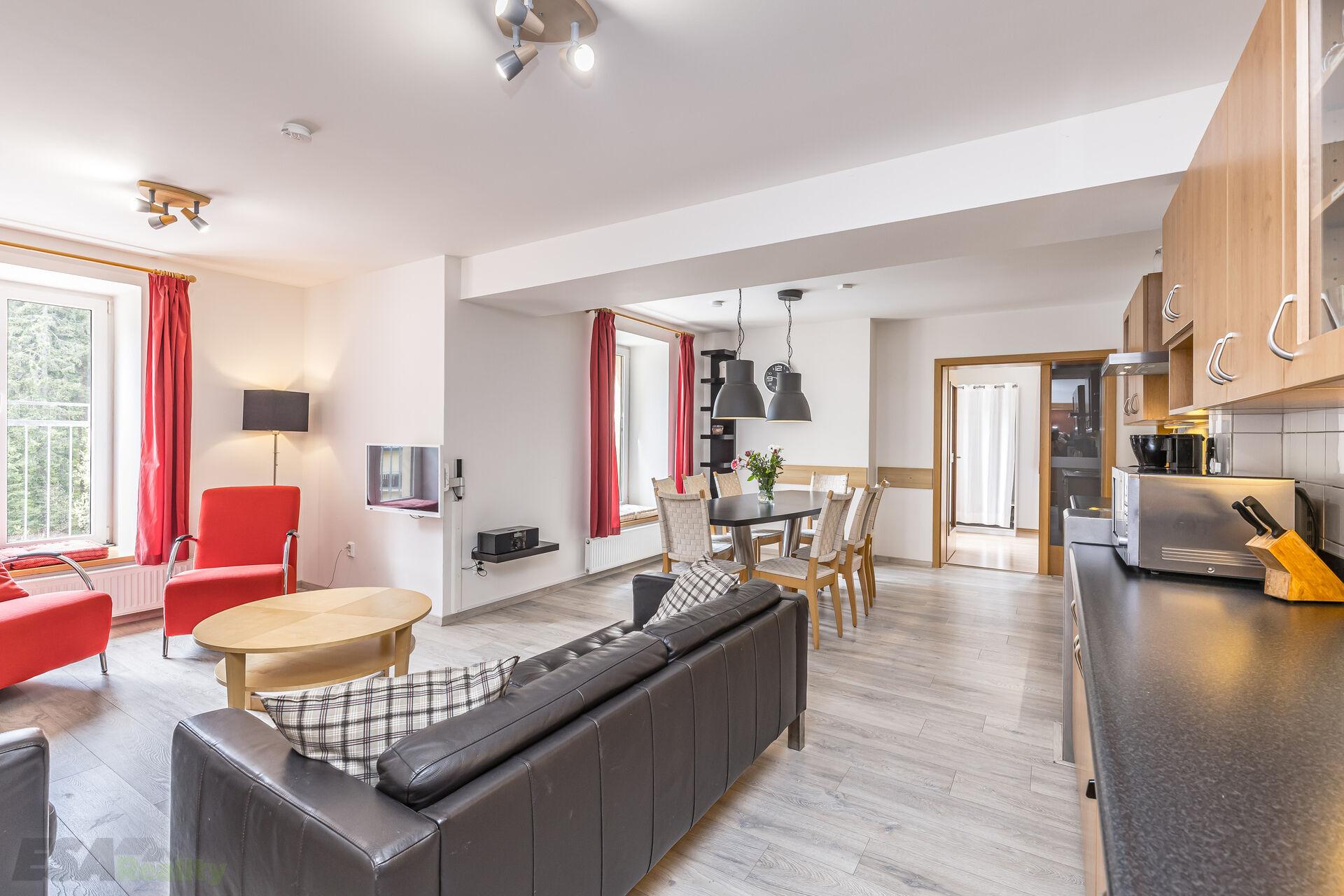 Prodej apartmánu 4+kk o výměře 81,8 m², Pec pod Sněžkou