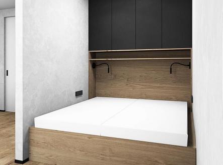 Pronájem bytu, 1+kk, 37 m²