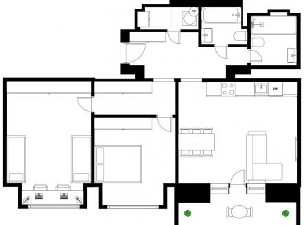 Prodej bytu, 3+kk, 82 m²