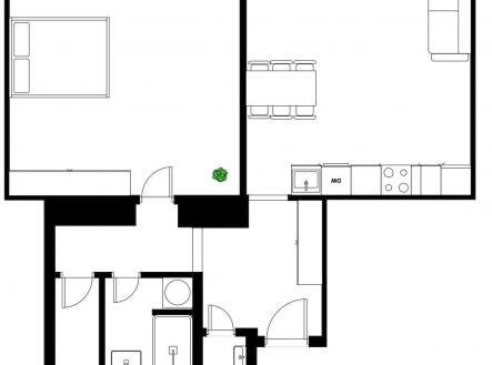 Prodej bytu, 3+kk, 85 m²