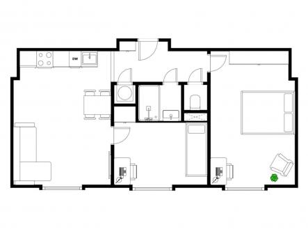 Prodej bytu, 3+kk, 53 m²