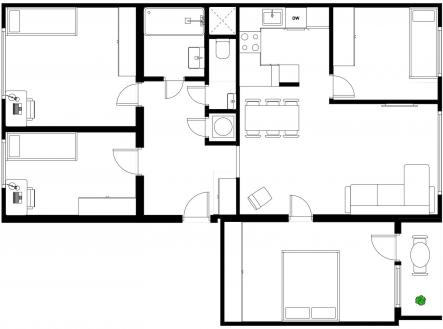 Prodej bytu, 5+kk, 88 m²