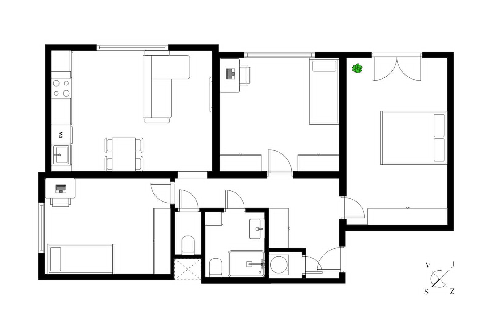 Prodej byt 4 + kk, 73㎡|Hlavní město Praha, Praha, Praha 10, Strašnice, Na padesátém 1736/4, 10000