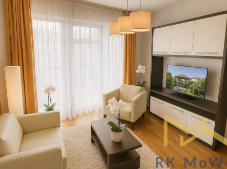 Pronájem bytu, 2+kk, 44 m²