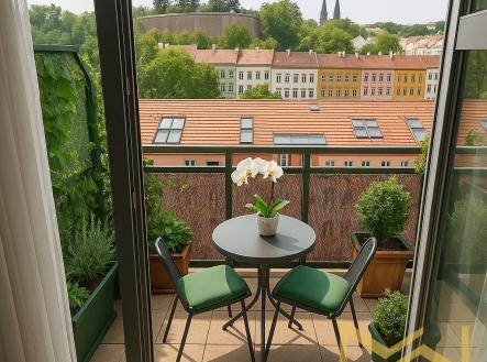 Pronájem bytu, 2+kk, 44 m²