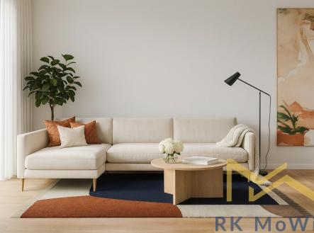 Pronájem bytu, 2+kk, 58 m²