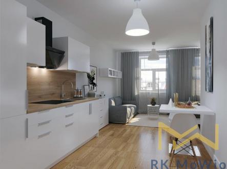 Pronájem bytu, 1+kk, 56 m²