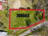 Prodej pozemku pro bydlení, 2 086 m²