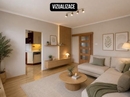 Prodej bytu, 2+1, 56 m²