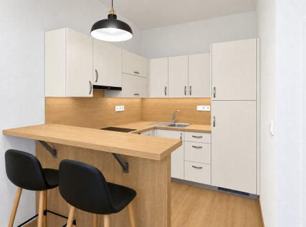 Pronájem bytu, 2+kk, 35 m²