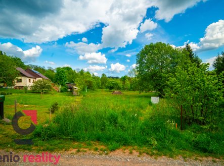Stavební pozemek 1607 m² v Orlických horách + návrh rodinného domu