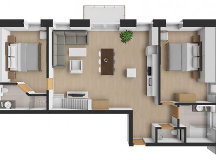 Prodej bytu, 5+kk, 129 m²